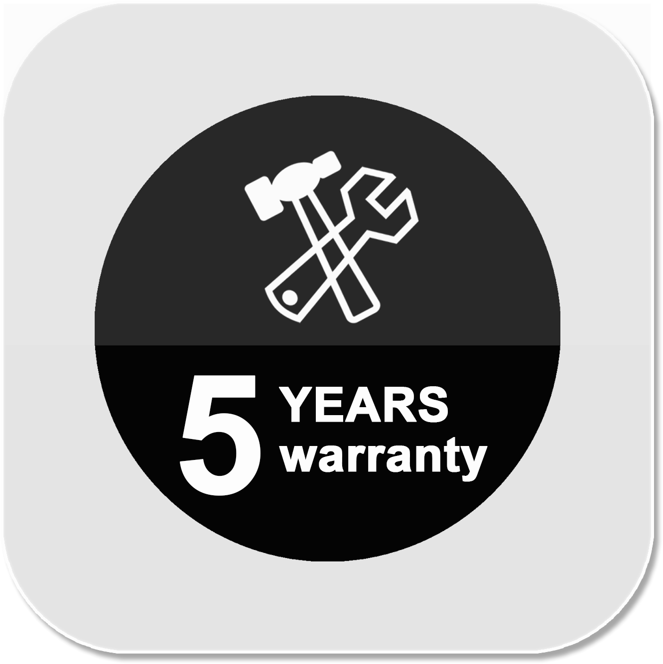 5 YEARS WARRANTY